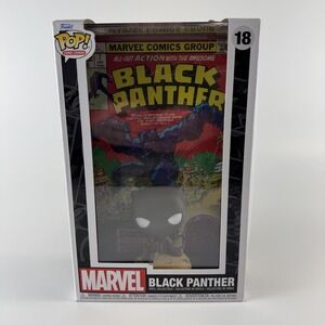 Funko Pop!‎ Comic Covers Black Panther #18 Marvel Vinyl Figure with Case Boxed